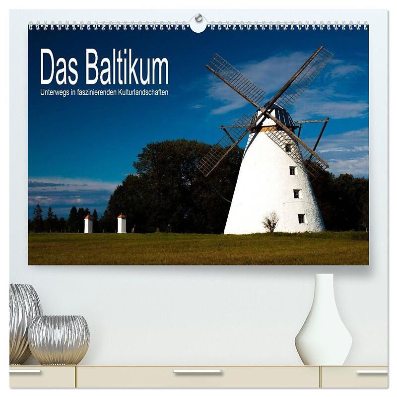 Das Baltikum - Unterwegs in faszinierenden Kulturlandschaften (hochwertiger Premium Wandkalender 2026 DIN A2 quer), Kunstdruck in Hochglanz