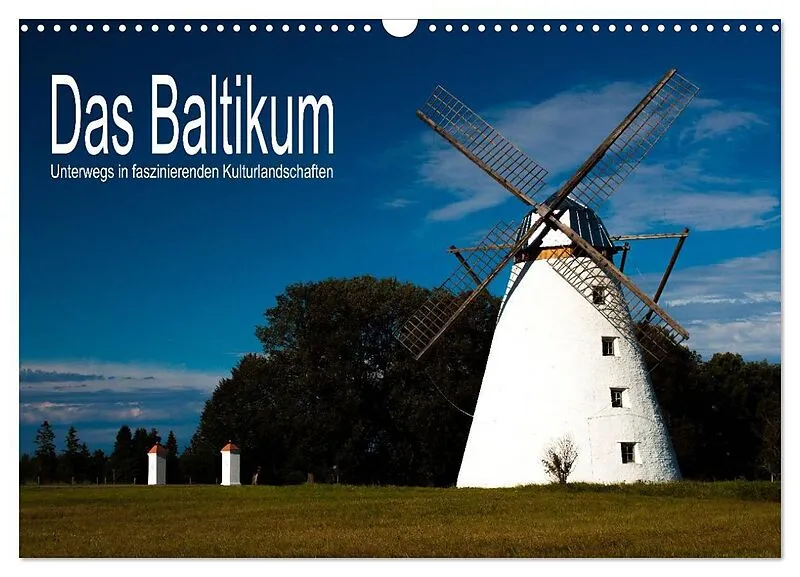 Das Baltikum - Unterwegs in faszinierenden Kulturlandschaften (Wandkalender 2026 DIN A3 quer), CALVENDO Monatskalender
