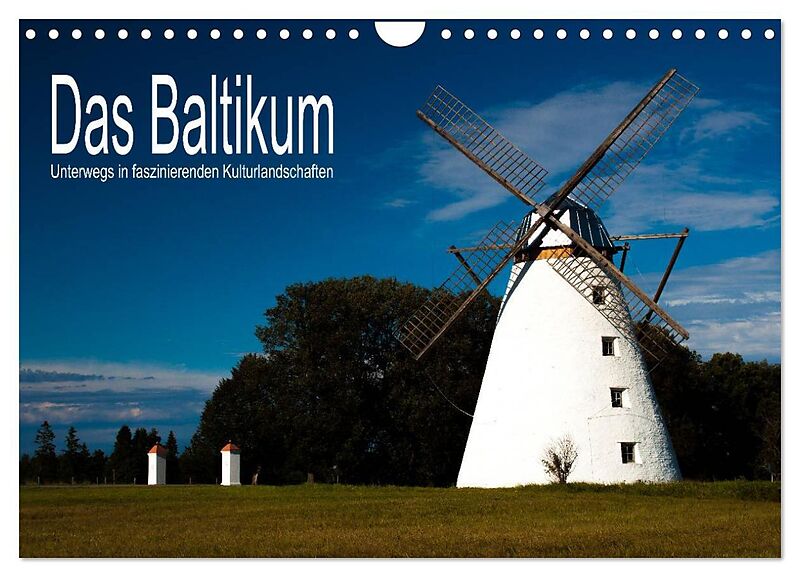 Das Baltikum - Unterwegs in faszinierenden Kulturlandschaften (Wandkalender 2026 DIN A4 quer), CALVENDO Monatskalender