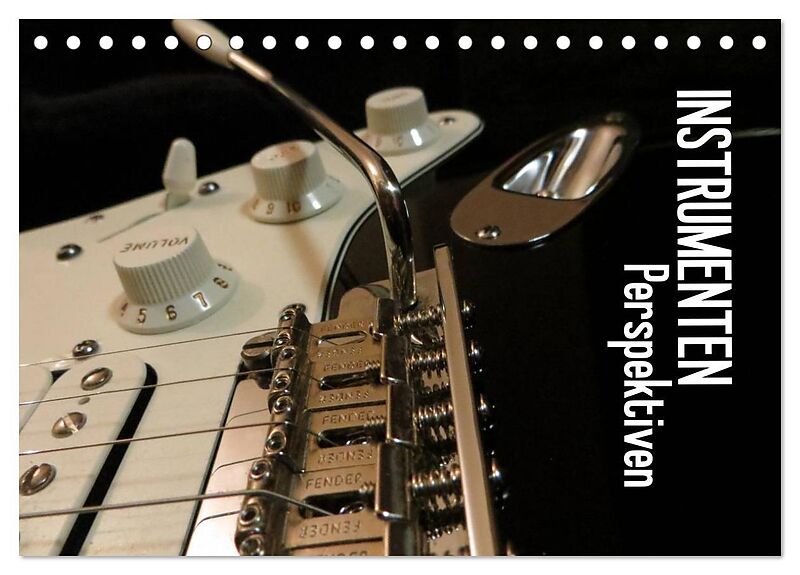 Instrumenten Perspektiven (Tischkalender 2026 DIN A5 quer), CALVENDO Monatskalender