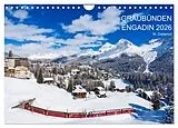 Kalender Graubünden Engadin 2026 (Wandkalender 2026 DIN A4 quer), CALVENDO Monatskalender von Werner Dieterich