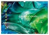 Kalender Encaustic Kunstkalender 2026 (Wandkalender 2026 DIN A3 quer), CALVENDO Monatskalender von Ulrike Kröll