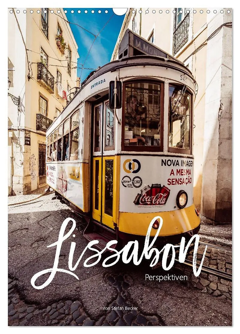 Lissabon Perspektiven (Wandkalender 2026 DIN A3 hoch), CALVENDO Monatskalender