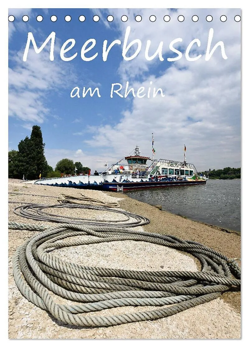 Meerbusch am Rhein (Tischkalender 2026 DIN A5 hoch), CALVENDO Monatskalender