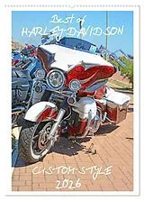 Kalender Best of Harley-Davidson Custom-Style 2026 (Wandkalender 2026 DIN A2 hoch), CALVENDO Monatskalender von Volker Wolf