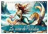 Kalender (Kal) La muse de Poséidon (Calendrier de bureau 2026 DIN A5 vertical), CALVENDO calendrier mensuel von Dusanka Djeric