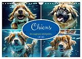 Kalender (Kal) Chiens : les nageurs intrépides (Calendrier mural 2026 DIN A4 vertical), CALVENDO calendrier mensuel von Jérôme Aupeix