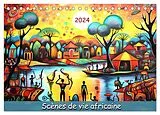 Kalender (Kal) Scènes de vie africaine (Calendrier de bureau 2026 DIN A5 vertical), CALVENDO calendrier mensuel von Marie-Ange Pagnon