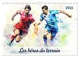 Kalender (Kal) Les héros du terrain (Calendrier mural 2026 DIN A4 vertical), CALVENDO calendrier mensuel von Marie-Ange Pagnon