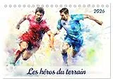 Kalender (Kal) Les héros du terrain (Calendrier de bureau 2026 DIN A5 vertical), CALVENDO calendrier mensuel von Marie-Ange Pagnon