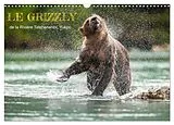Kalender LE GRIZZLY de la Rivière Tatshenshini. Yukon (Calendrier mural 2026 DIN A3 vertical), CALVENDO calendrier mensuel von Philippe Henry