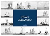 Kalender (Kal) Voiles anciennes (Calendrier mural 2026 DIN A3 vertical), CALVENDO calendrier mensuel von Calvendo, Vincent DEMOULIN