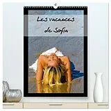 Kalender Les vacances de Sofia (Calendrier mural 2026 DIN A2 horizontal) calendrier de bureau von Calvendo, Alain Baron
