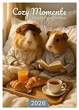 Kalender Cozy Moments - Meerschweinchen Kalender (Wandkalender 2026 DIN A4 hoch), CALVENDO Monatskalender von Lars Reimers