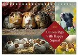 Kalender Guinea Pigs with Happy Squeal (Desk Calendar 2027 DIN A5 landscape), CALVENDO 12 Month DeskCalendar von Kerstin Waurick