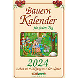 Kalender Bauernkalender für jeden Tag 2024 - Leben im Einklang mit der Natur - Tagesabreißkalender zum Aufhängen, mit stabiler Blechbindung 13,0 x 21,1 cm von Michaela Muffler-Röhrl