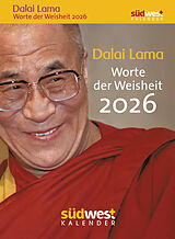 Kalender Dalai Lama - Worte der Weisheit 2026 - Tagesabreißkalender zum Aufstellen oder Aufhängen von 