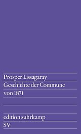 Kartonierter Einband Geschichte der Commune von 1871 von Prosper Lissagaray