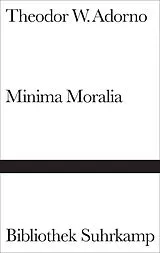 Fester Einband Minima Moralia von Theodor W. Adorno
