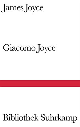 Fester Einband Giacomo Joyce von James Joyce