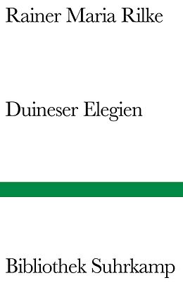 Fester Einband Duineser Elegien von Rainer Maria Rilke