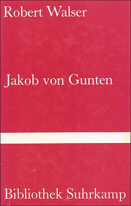 Fester Einband Jakob von Gunten von Robert Walser