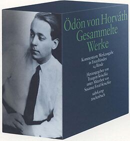 Kartonierter Einband Gesammelte Werke. Kommentierte Werkausgabe in Einzelbänden von Ödön von Horváth