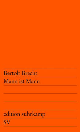 Kartonierter Einband Mann ist Mann von Bertolt Brecht