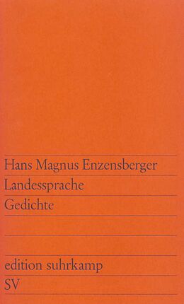 Kartonierter Einband Landessprache von Hans Magnus Enzensberger