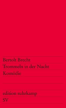 Kartonierter Einband Trommeln in der Nacht von Bertolt Brecht