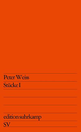 Kartonierter Einband Stücke 1 von Peter Weiss