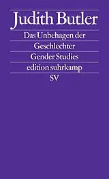 Kartonierter Einband Das Unbehagen der Geschlechter von Judith Butler