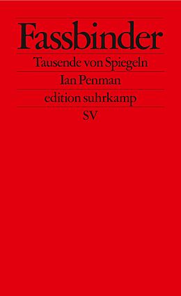 Kartonierter Einband Fassbinder von Ian Penman