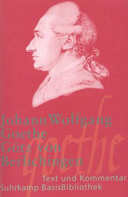 Kartonierter Einband Götz von Berlichingen mit der eisernen Hand von Johann Wolfgang Goethe