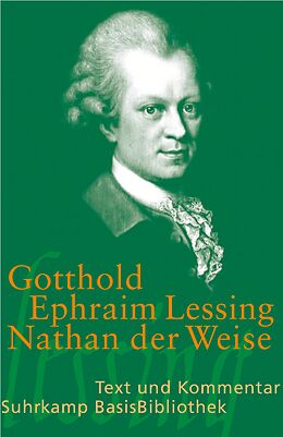 Kartonierter Einband Nathan der Weise von Gotthold Ephraim Lessing