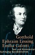 Kartonierter Einband (Kt) Emilia Galotti von Gotthold Ephraim Lessing