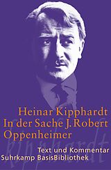 Kartonierter Einband In der Sache J. Robert Oppenheimer von Heinar Kipphardt