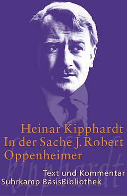 Couverture cartonnée In der Sache J. Robert Oppenheimer de Heinar Kipphardt