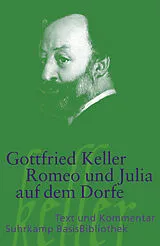 Kartonierter Einband Romeo und Julia auf dem Dorfe von Gottfried Keller