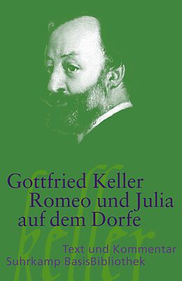 Kartonierter Einband Romeo und Julia auf dem Dorfe von Gottfried Keller
