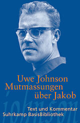 Kartonierter Einband Mutmassungen über Jakob von Uwe Johnson
