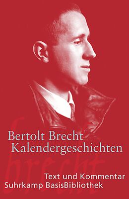 Kartonierter Einband Kalendergeschichten von Bertolt Brecht