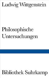 Fester Einband Philosophische Untersuchungen von Ludwig Wittgenstein