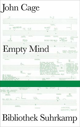 Fester Einband Empty Mind von John Cage