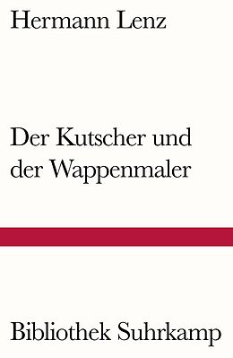 Kartonierter Einband Der Kutscher und der Wappenmaler von Hermann Lenz