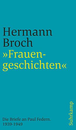 Kartonierter Einband »Frauengeschichten« von Hermann Broch