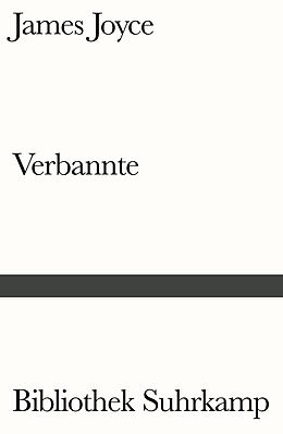 Kartonierter Einband Verbannte von James Joyce