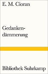 Kartonierter Einband Gedankendämmerung von E. M. Cioran