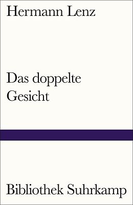Kartonierter Einband Das doppelte Gesicht von Hermann Lenz