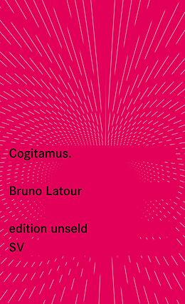 Kartonierter Einband Cogitamus von Bruno Latour